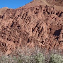 Rocks Doigts du Singe - Monkey Fingers seen from the lower viewpoint